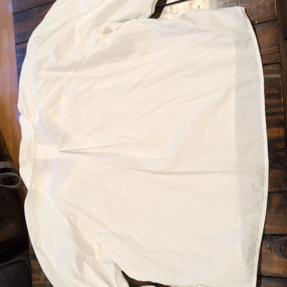 Frame Ruched Cali Popover Blouse - Picture 9 of 10